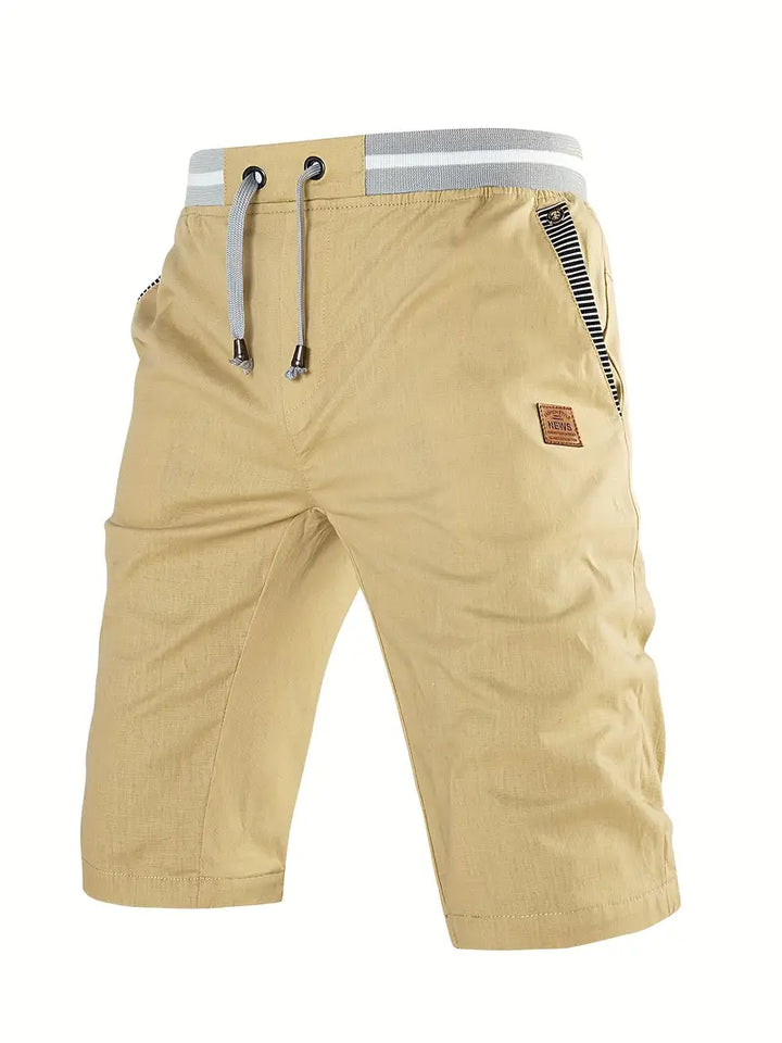 Men's Cotton Linen Summer Shorts
