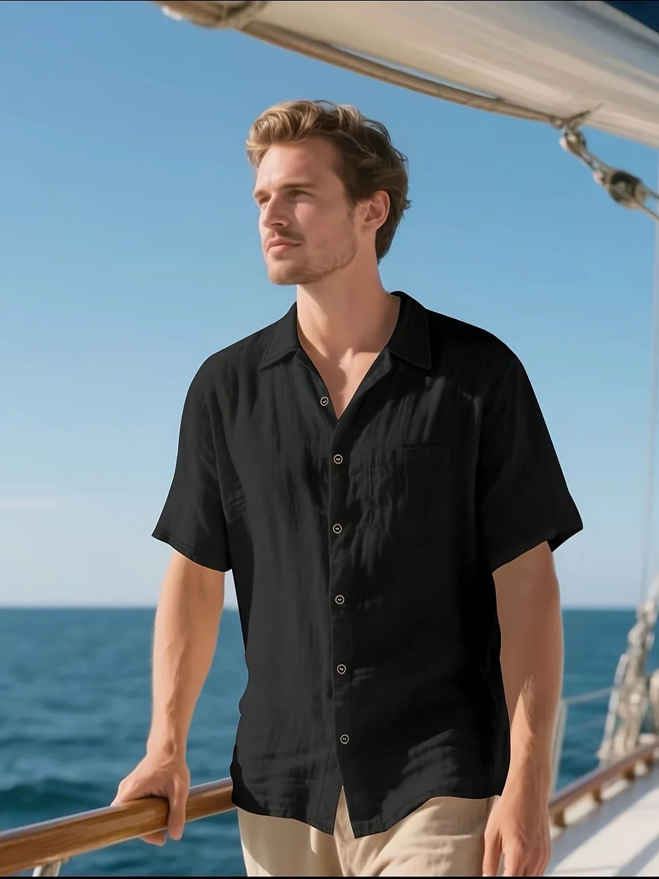 Ethan | Linen shirt for summer