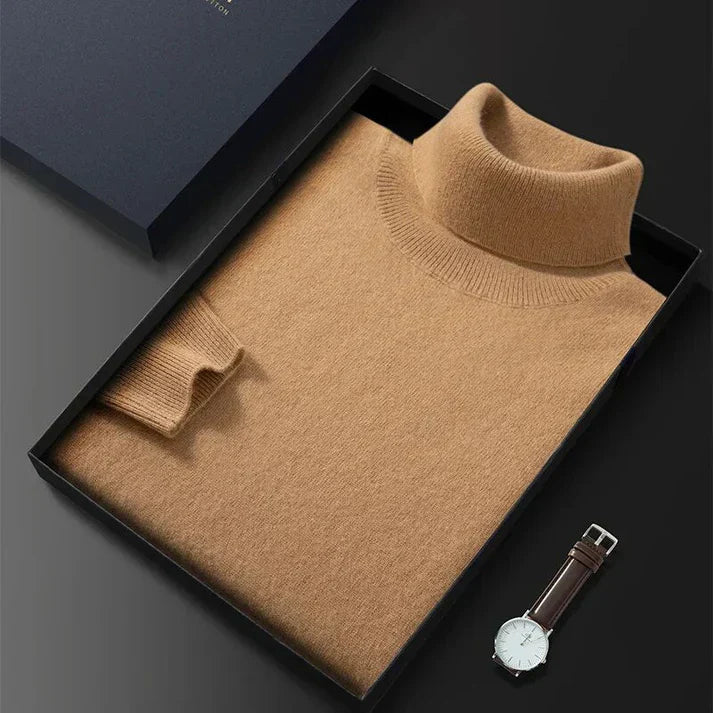 James | Men's Cashmere Turtleneck Sweater | Premium Quality
