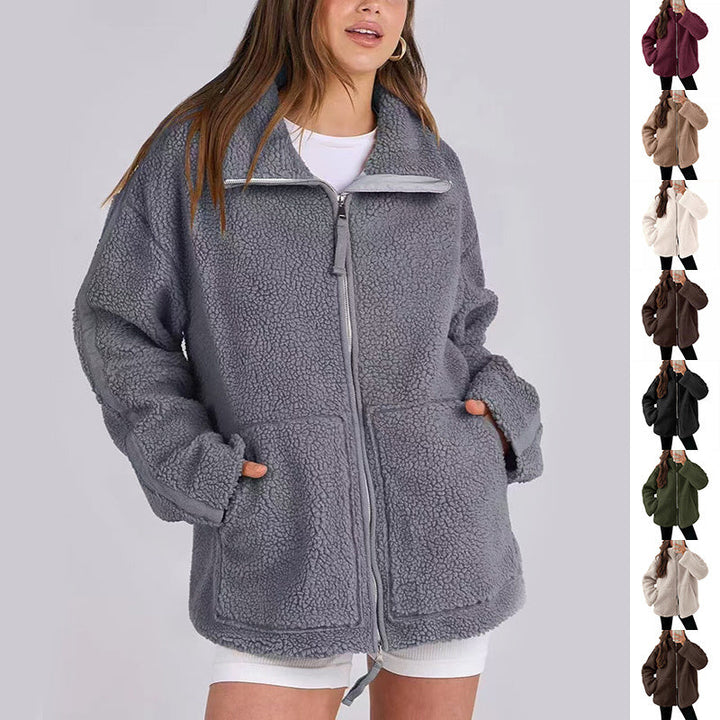 Luna | Cozy Fleece Jacket with Zipper for Winter
