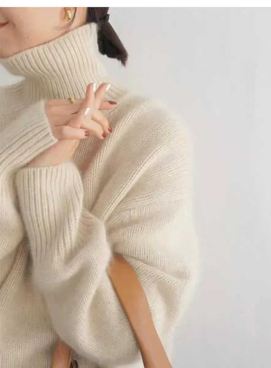 Riley | Winter-Ready Cashmere Turtleneck Sweater