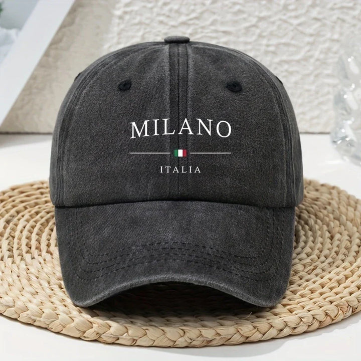 Logan | Italy Flag Milano Vintage Cap