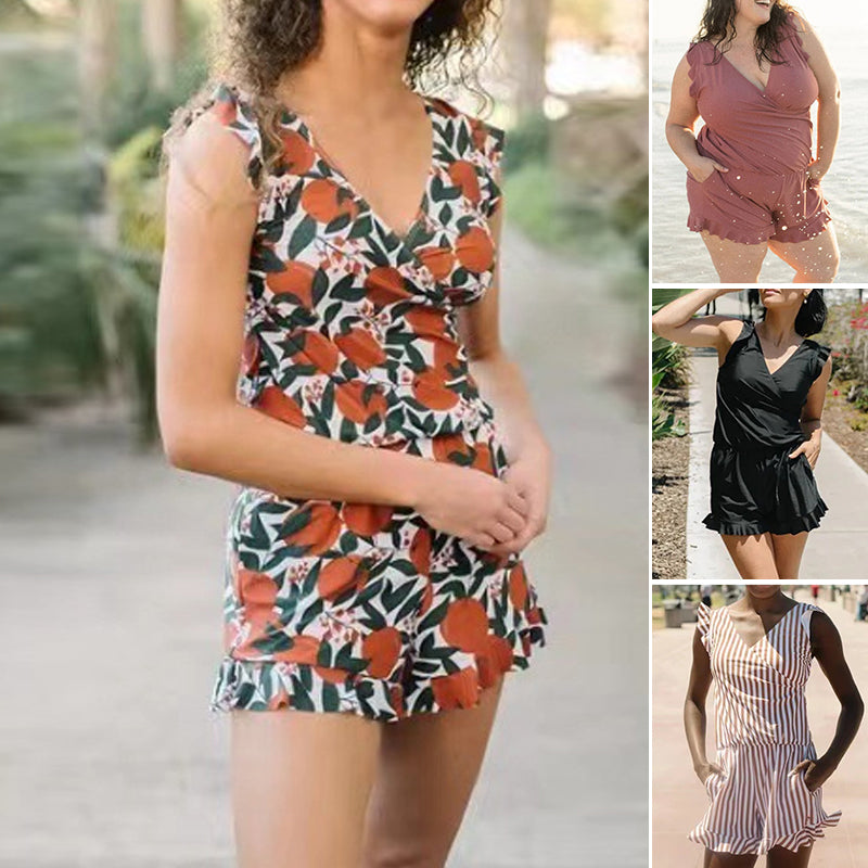 Women's Swimsuit with Built-in Bra