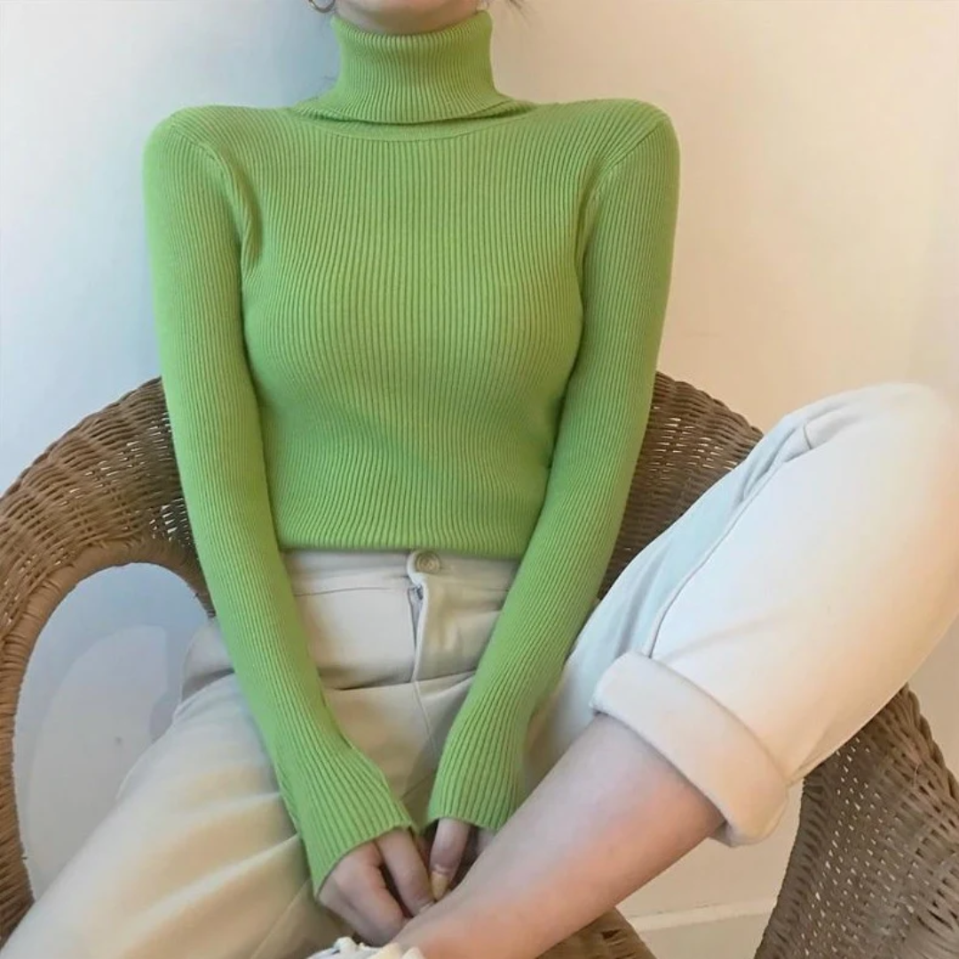 Faye | Winter-Ready Cashmere Turtleneck Sweater