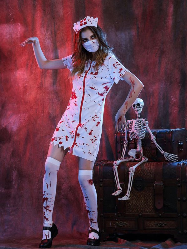 Bloody Nurse Halloween Costume