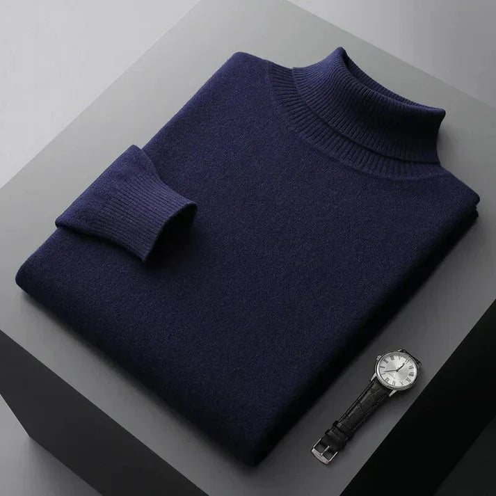 James | Men's Cashmere Turtleneck Sweater | Premium Quality