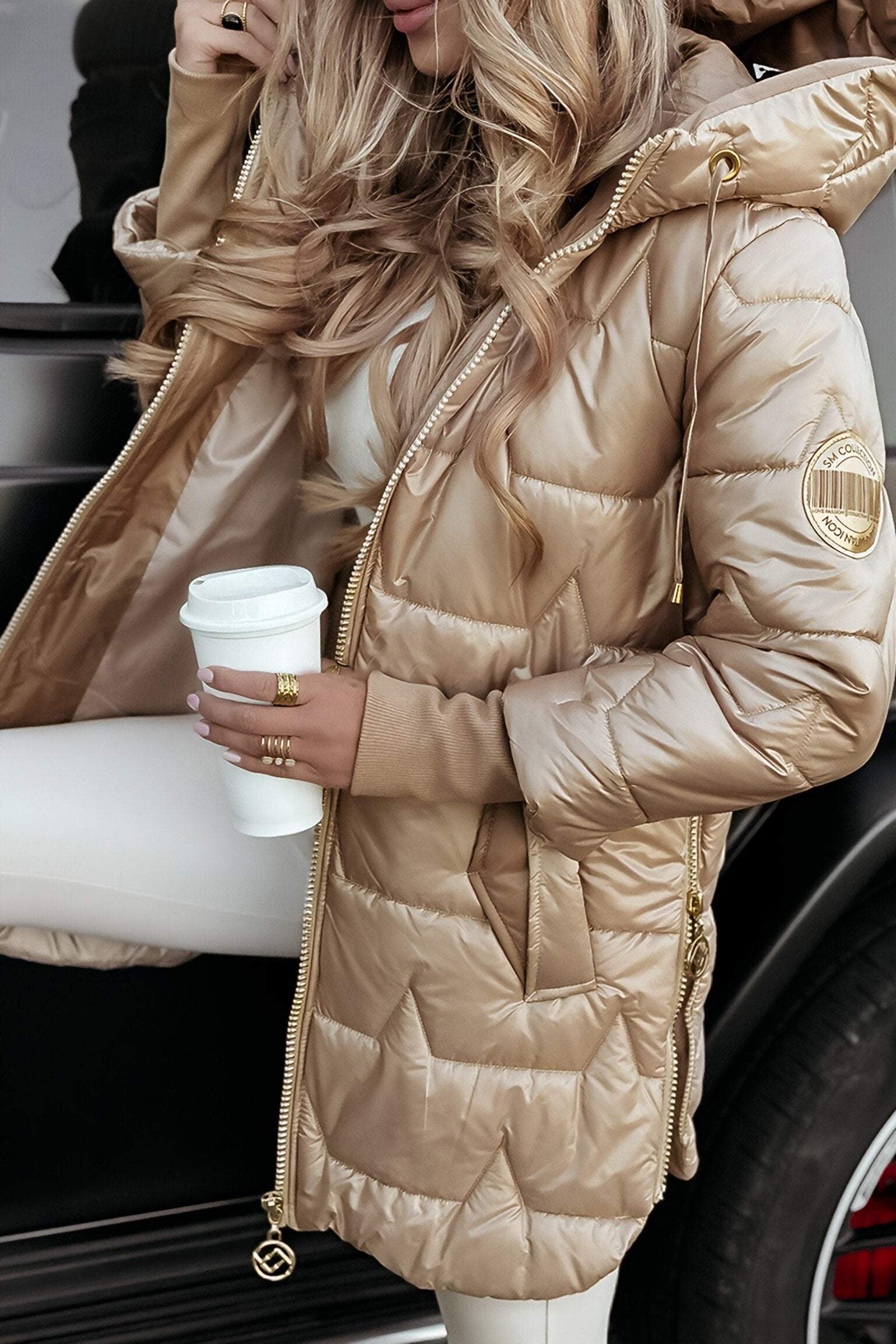 Faye | Hooded Winter Jacket for Women