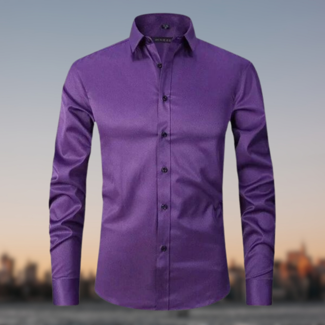 Men's Stretch Shirt - Comfortable Fit, Breathable Fabric, Versatile Style