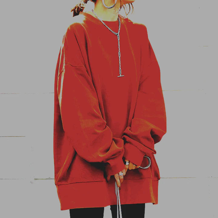 Rose | Cozy Winter Oversized Pullover Sweater