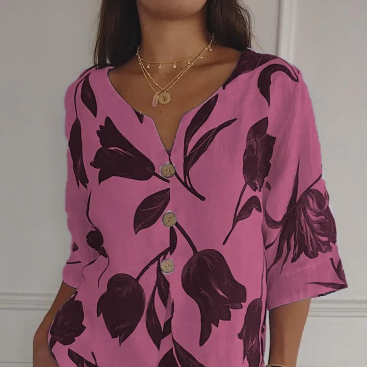 Jacqueline | Breezy Cotton Top for Sunny Days