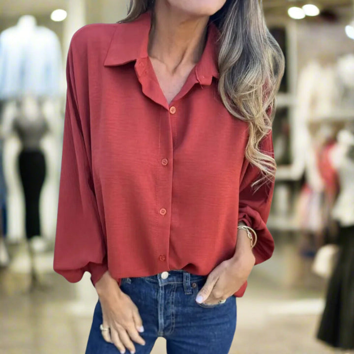 Jean | Timeless Button-Up Shirt for Women