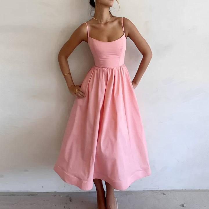 Michele | Chic Midi Dress for Sunny Days