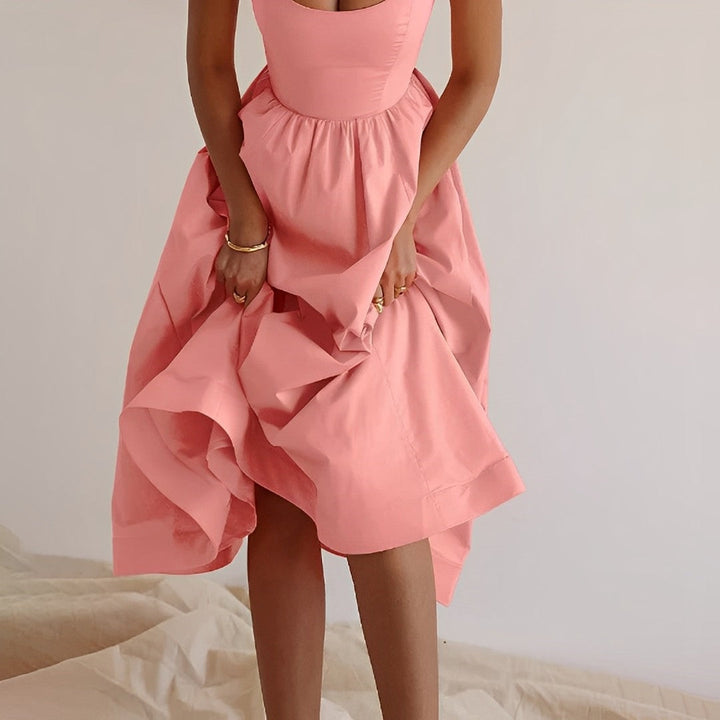 Michele | Chic Midi Dress for Sunny Days