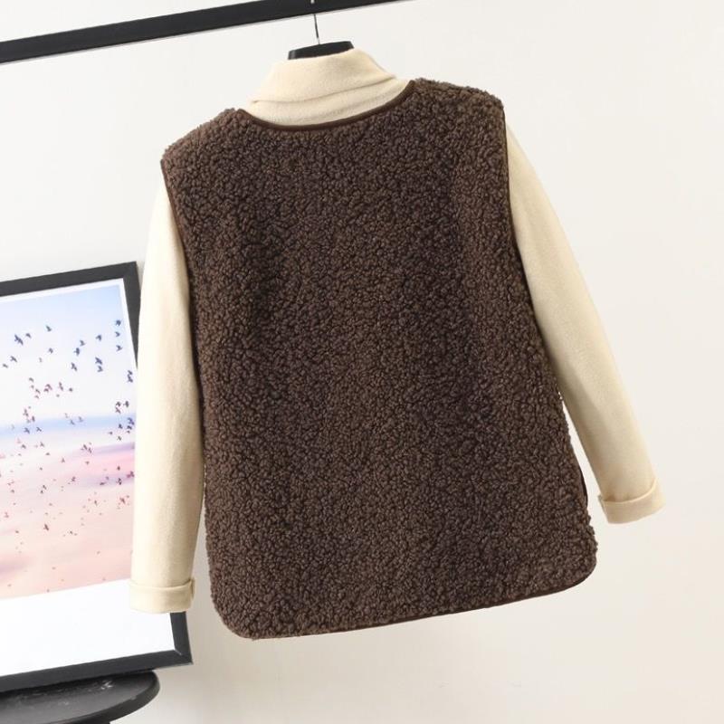 Emma | Cozy Short Teddy Vest for Women