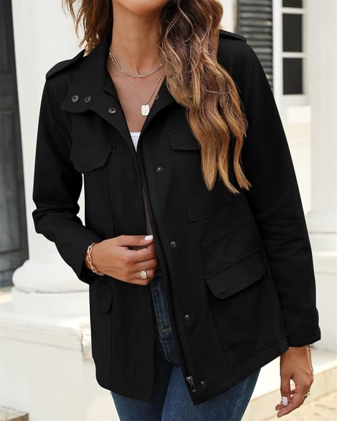 Faith | Modern Women's Zip-Up Transitional Jacket