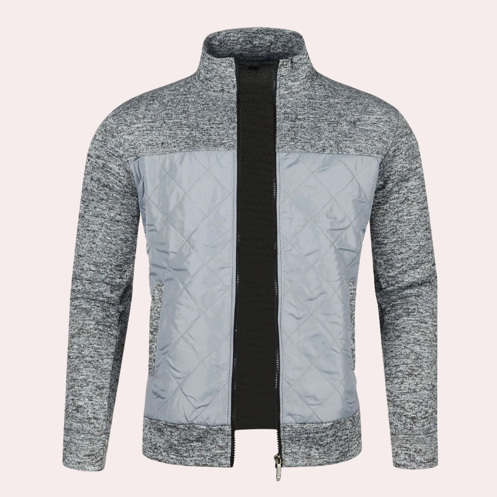 Asher | Modern Zipper Cardigan for Men
