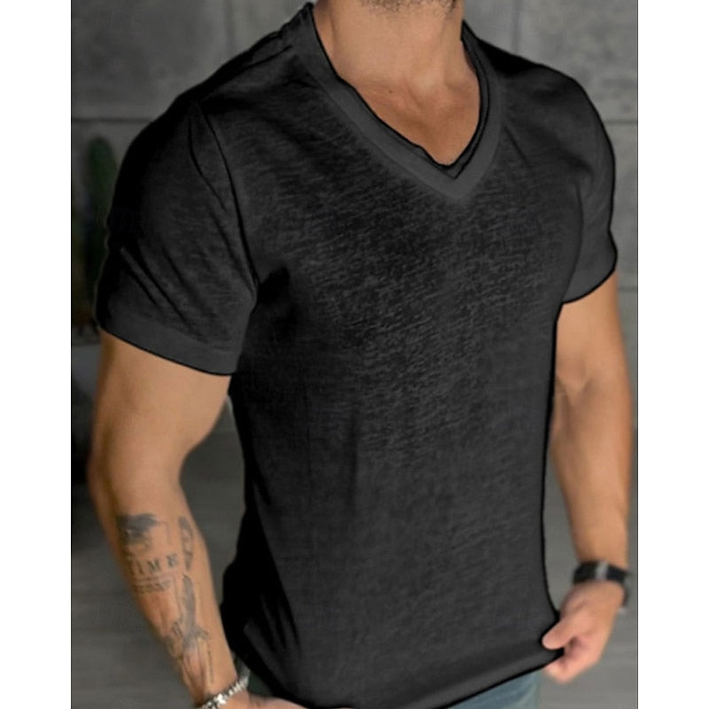 Oliver | V-neck T-shirt for Summer