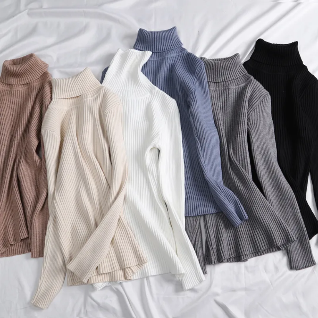 Faye | Winter-Ready Cashmere Turtleneck Sweater