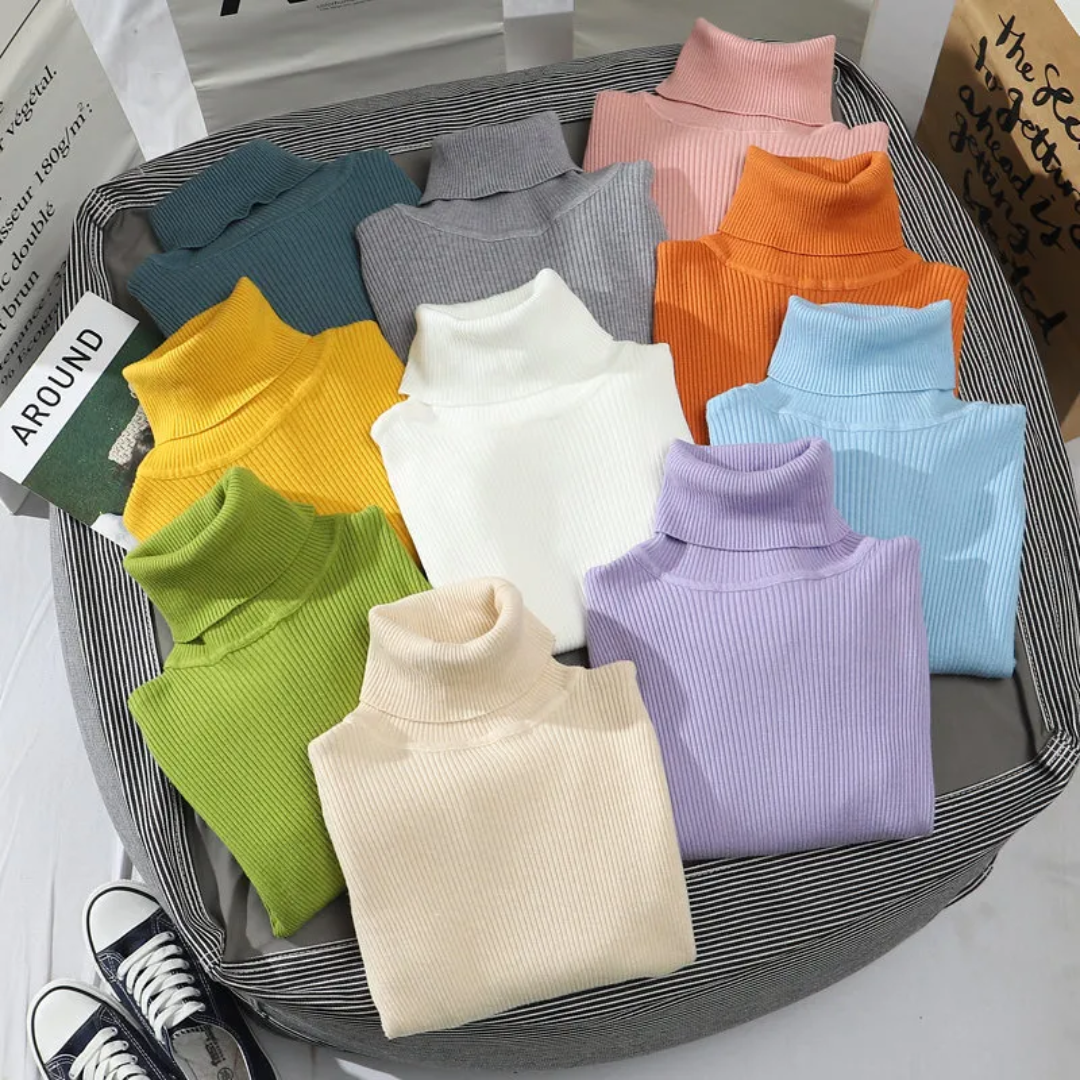 Faye | Winter-Ready Cashmere Turtleneck Sweater