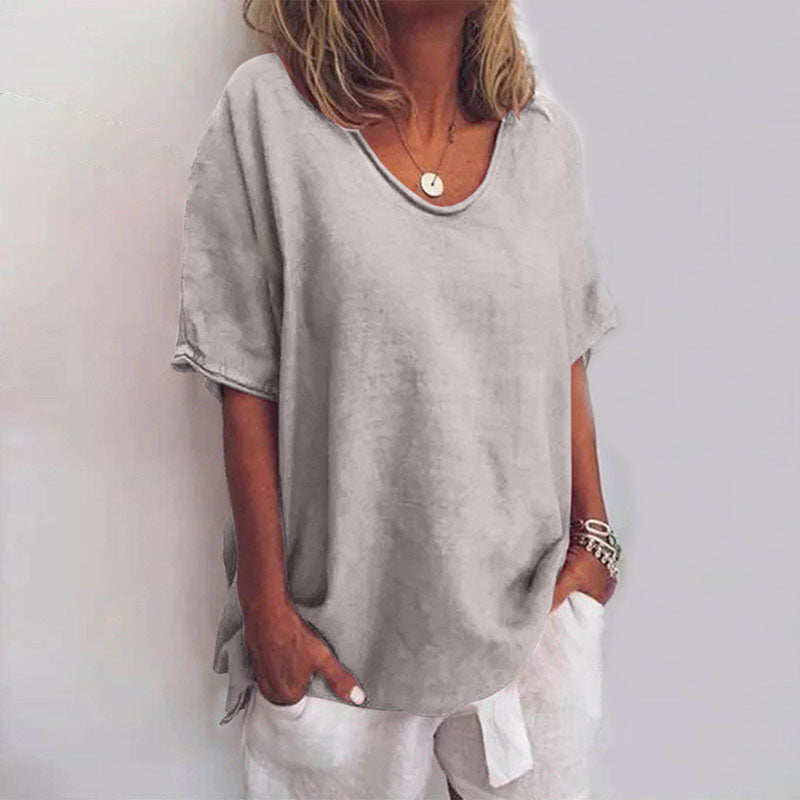 Women's Comfortable Loose Blouse - Casual Fit, Stylish Design, Versatile Wear