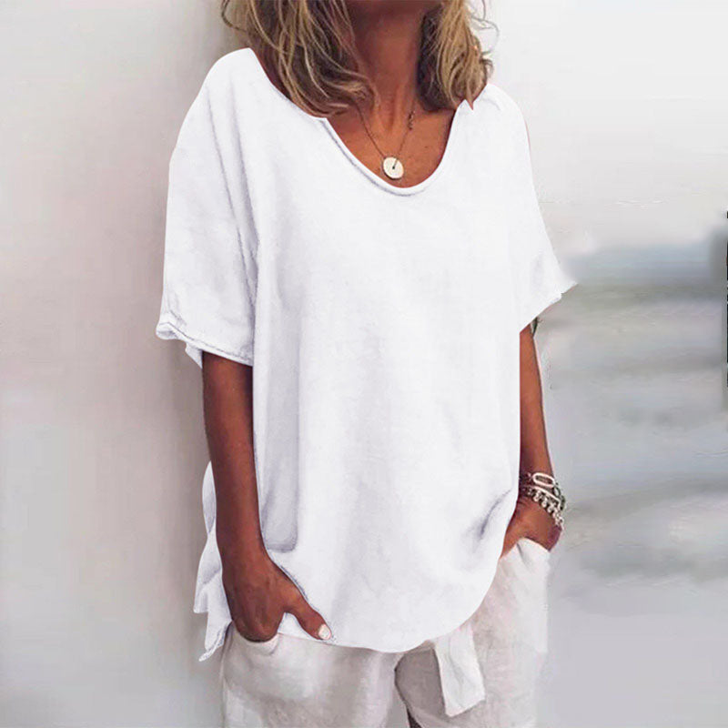 Women's Comfortable Loose Blouse - Casual Fit, Stylish Design, Versatile Wear