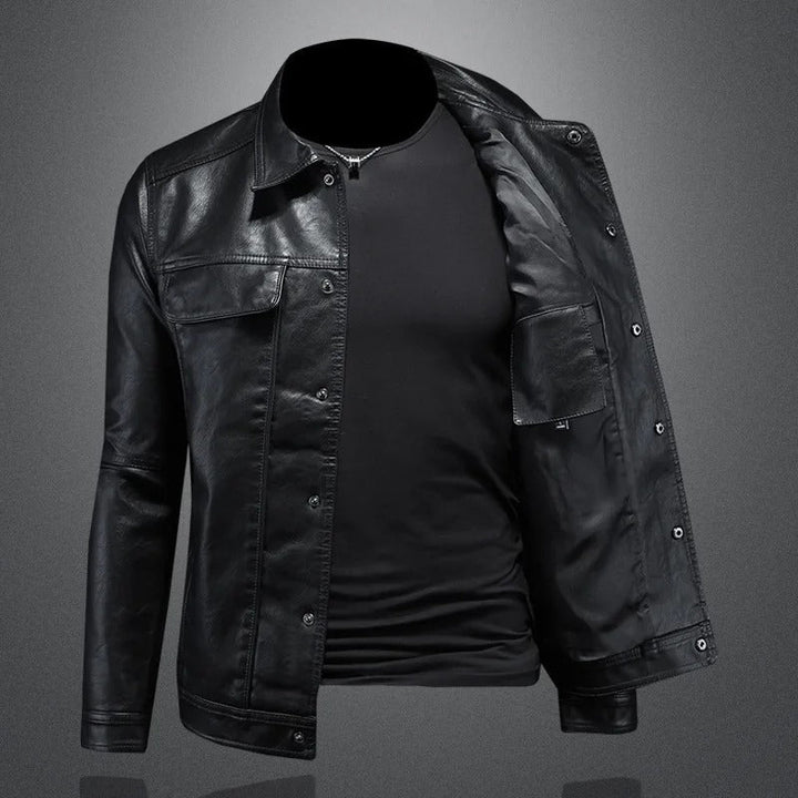 Maxwell | Men's Leather Jacket | Stylish Outerwear