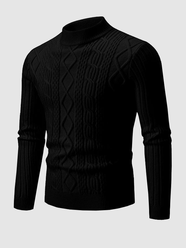 Alexander | Men's High Neck Winter Sweater