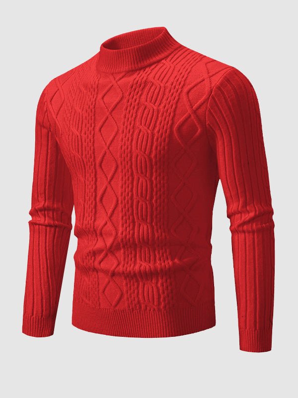 Alexander | Men's High Neck Winter Sweater