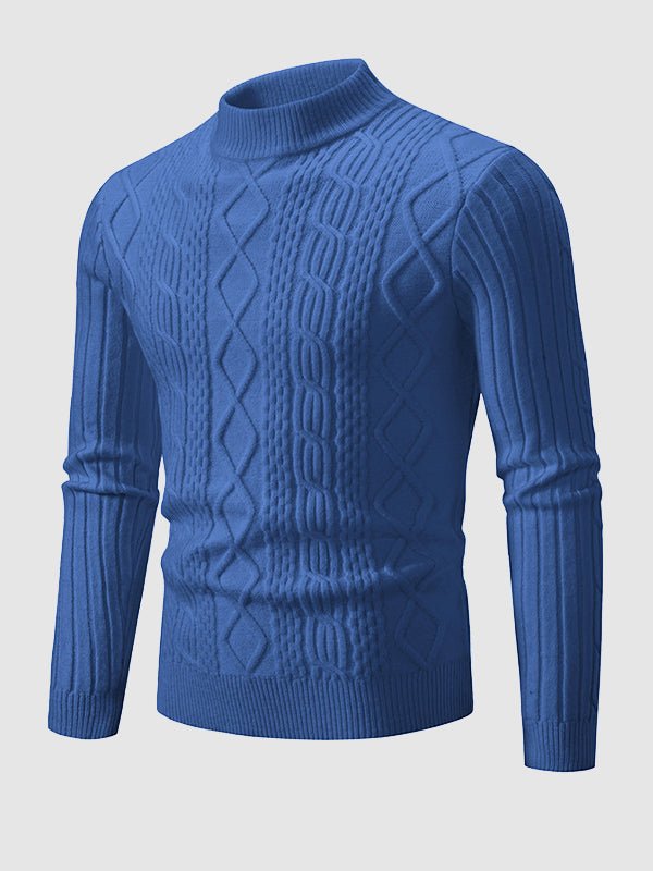 Alexander | Men's High Neck Winter Sweater