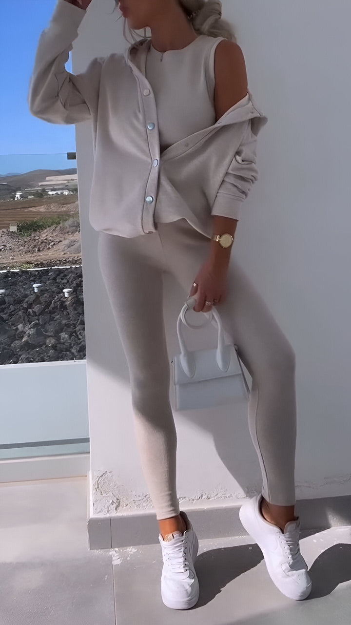 Kim | Cozy Hoodie and Leggings Set