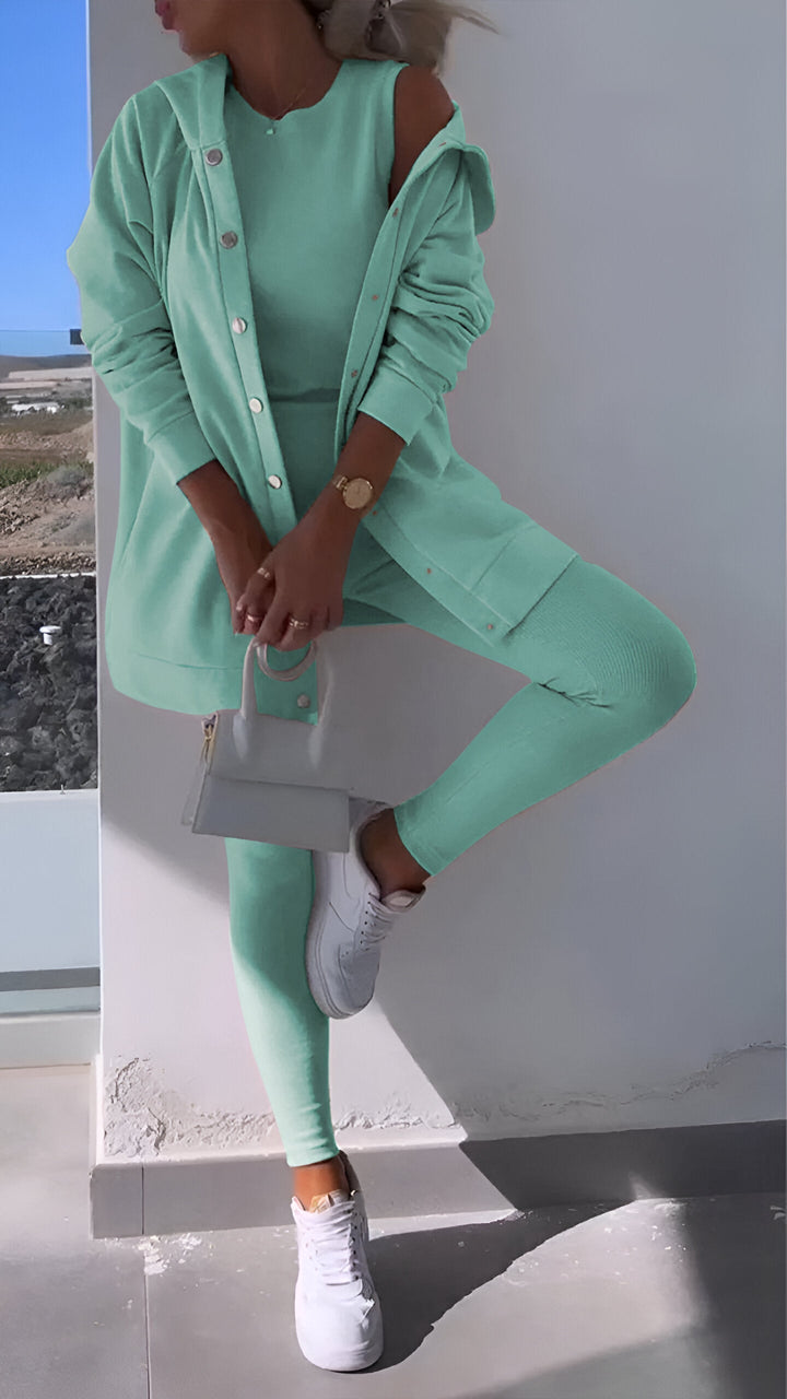 Kim | Cozy Hoodie and Leggings Set