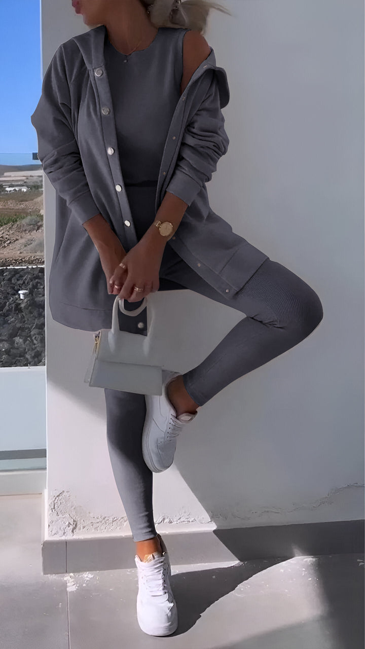 Kim | Cozy Hoodie and Leggings Set