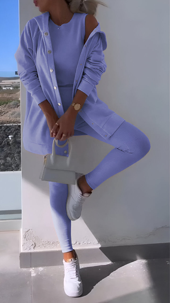 Kim | Cozy Hoodie and Leggings Set