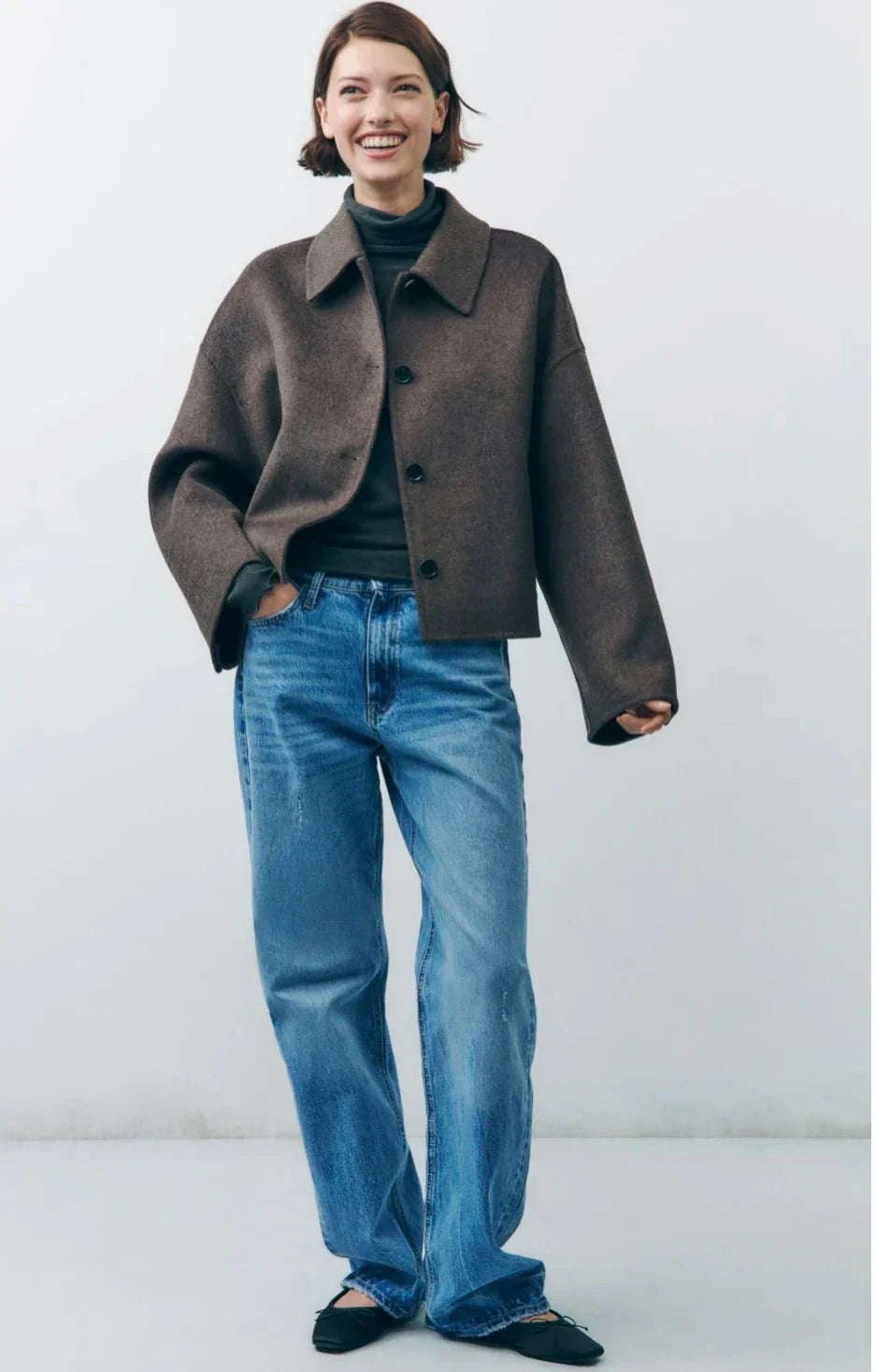 Emma | Warm Women's Trenchcoat for Plus Sizes