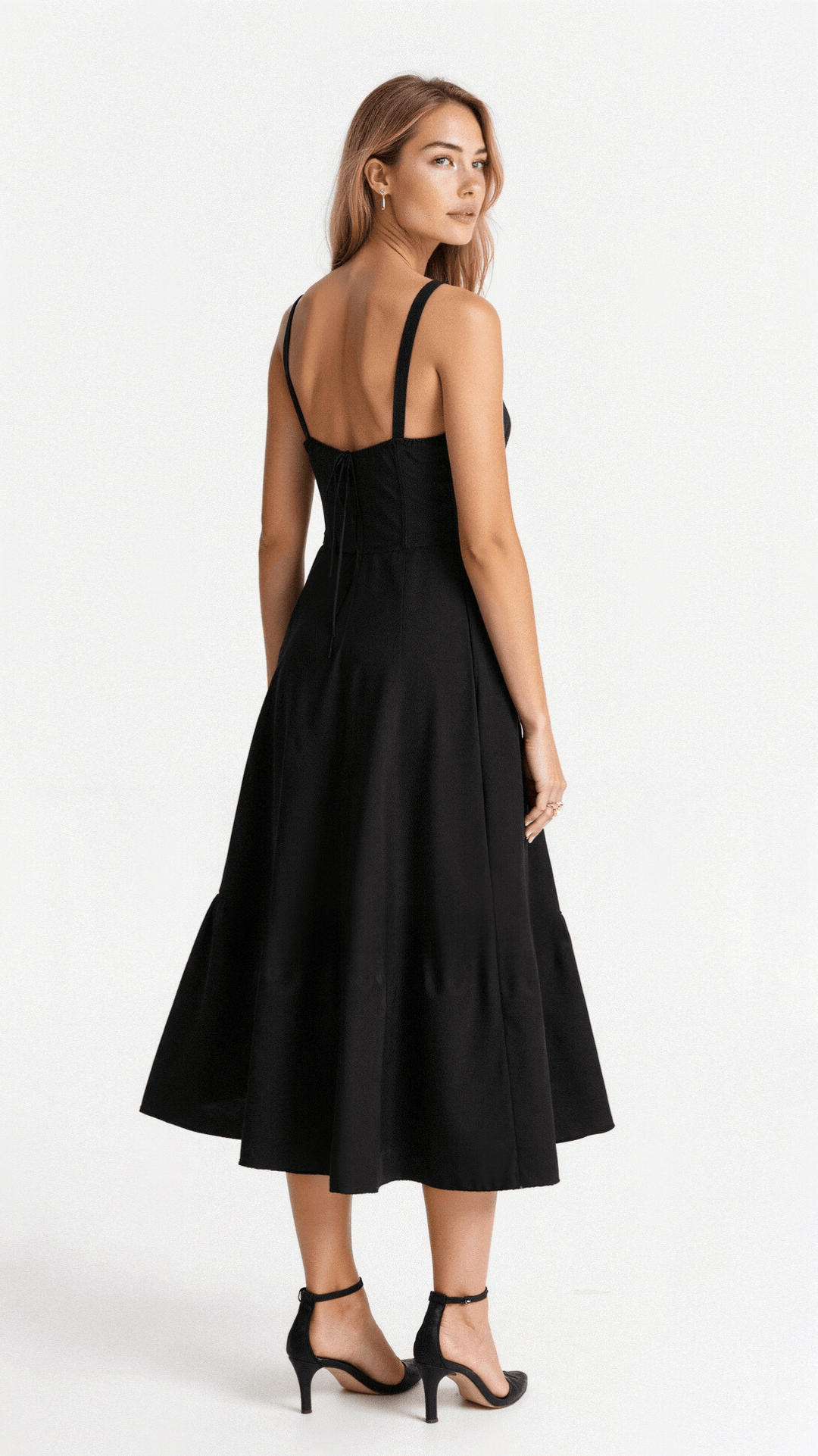 Margaret | Chic Corset Midi Dress for Elegance