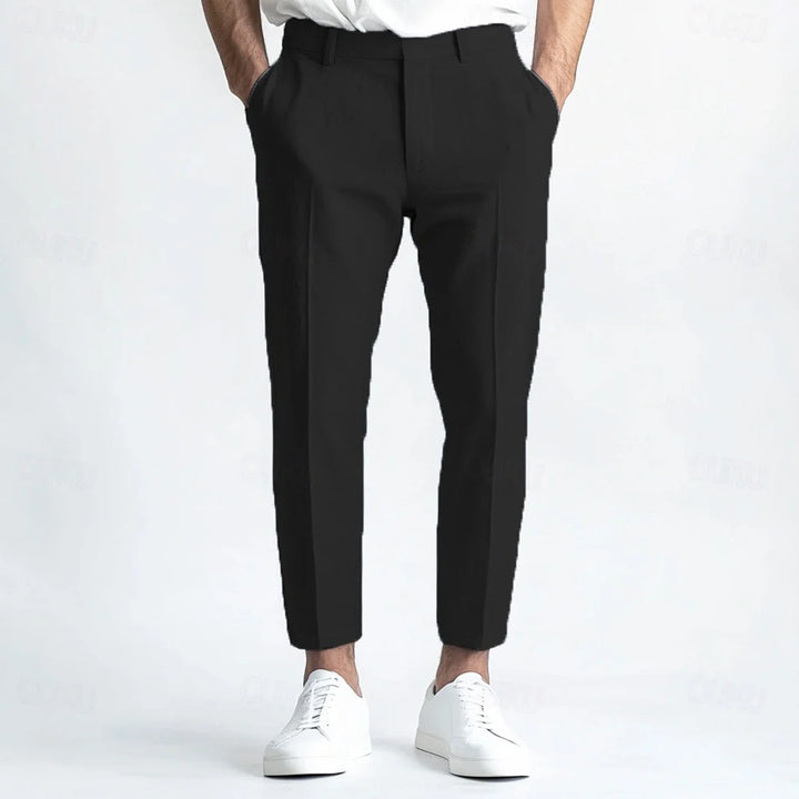 Men's Straight Linen Summer Breathable Pants