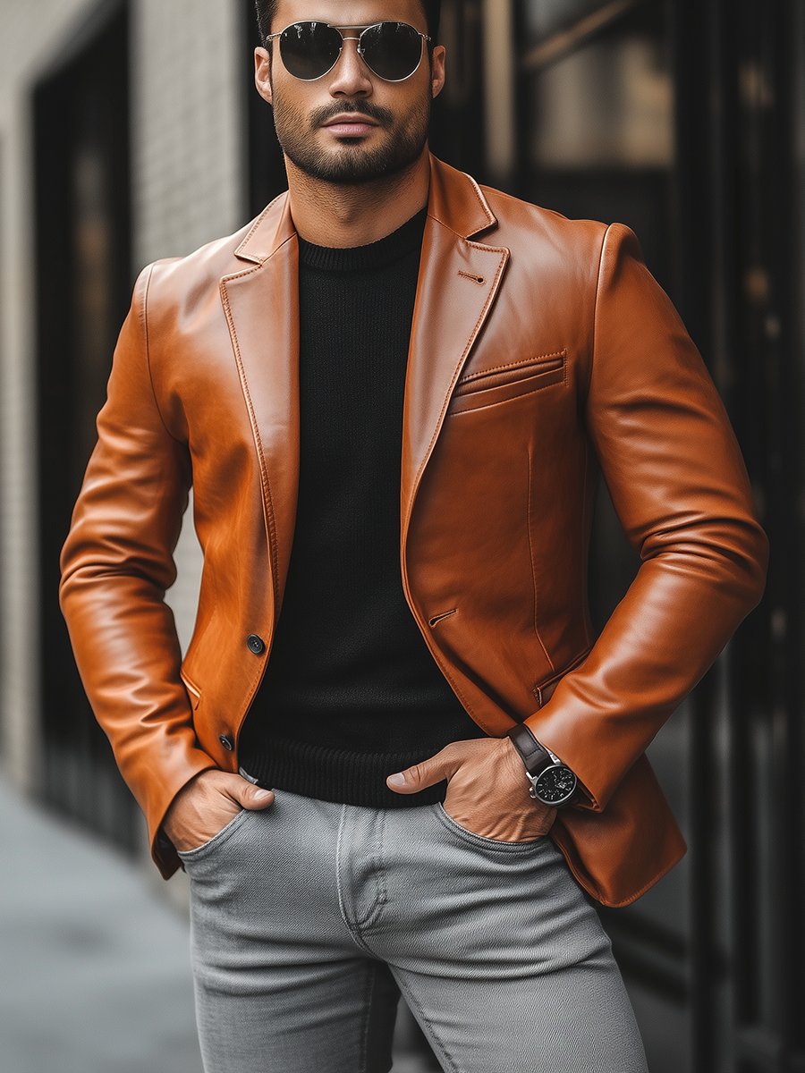 Cole | Men's Stylish Leather Jacket