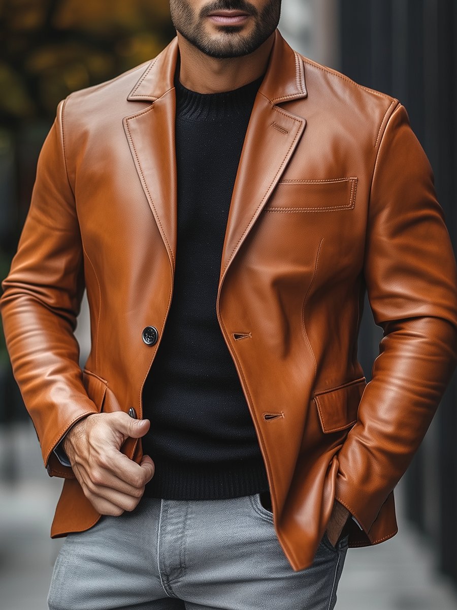 Cole | Men's Stylish Leather Jacket