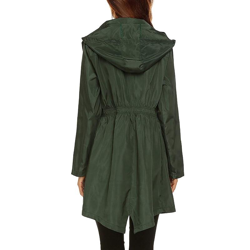 Ava | Women's Lightweight Raincoat with Hood