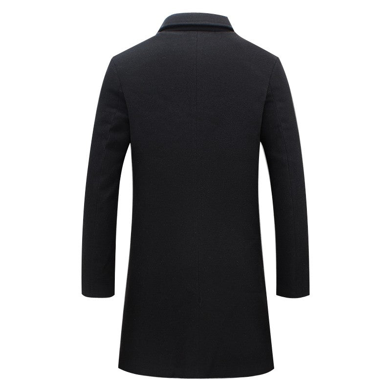 Frederick | Men's Notch Lapel Single-Breasted Coat