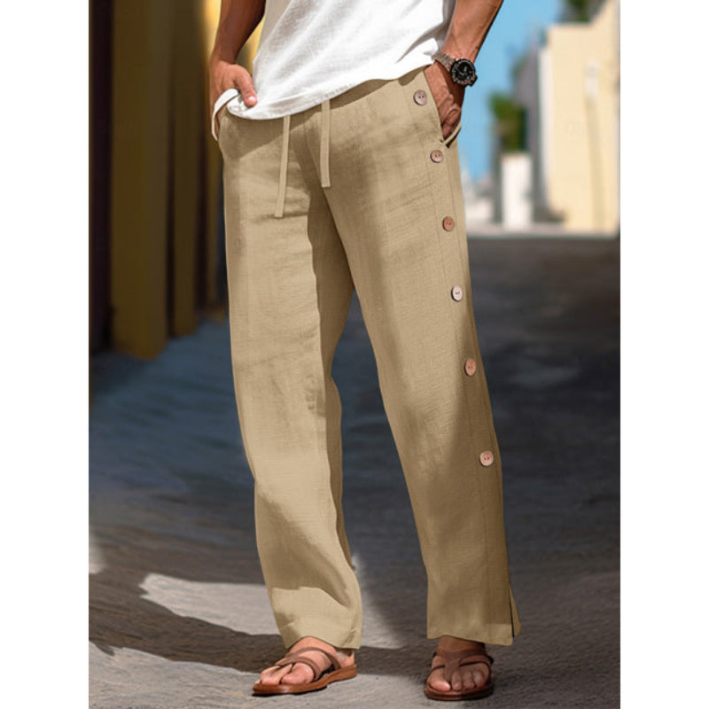 James – Linen Summer Trousers for Men