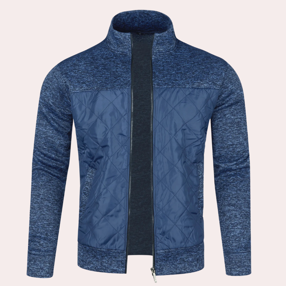 Asher | Modern Zipper Cardigan for Men