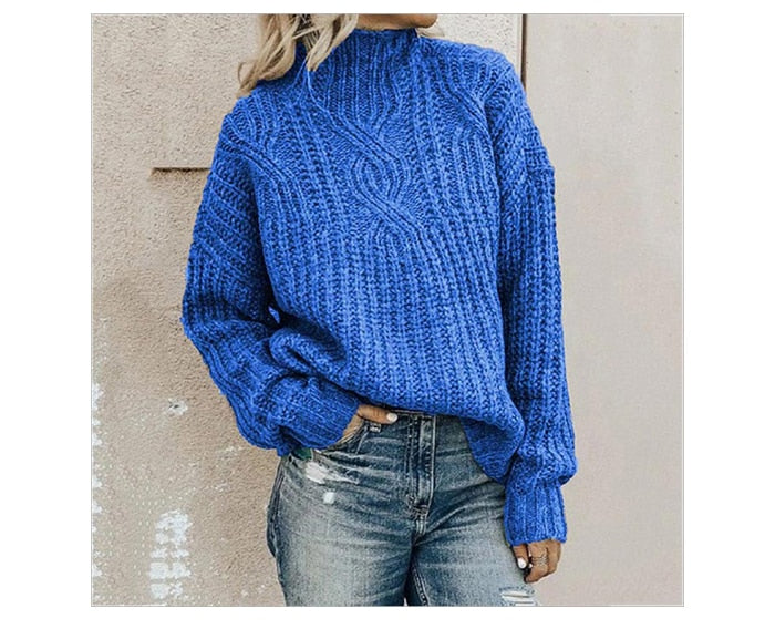 Aria | Women's Winter Cable Knit Sweater