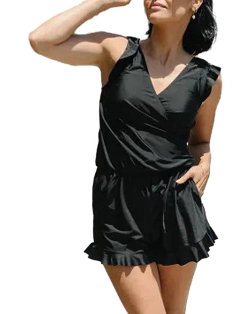 Women's Swimsuit with Built-in Bra