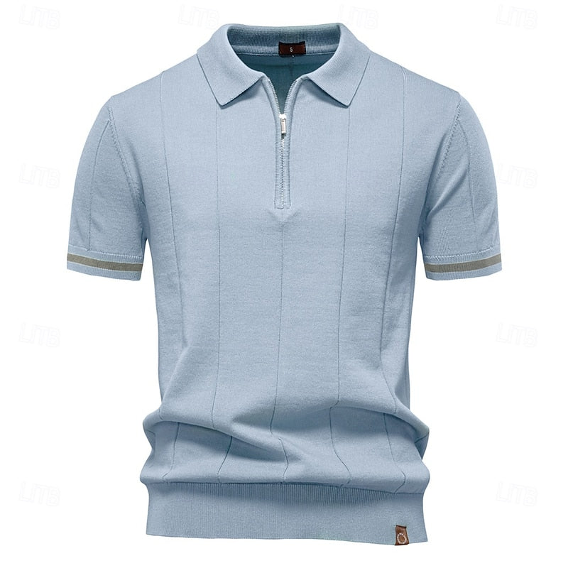 Hugo | Premium Summer Polo with Zipper