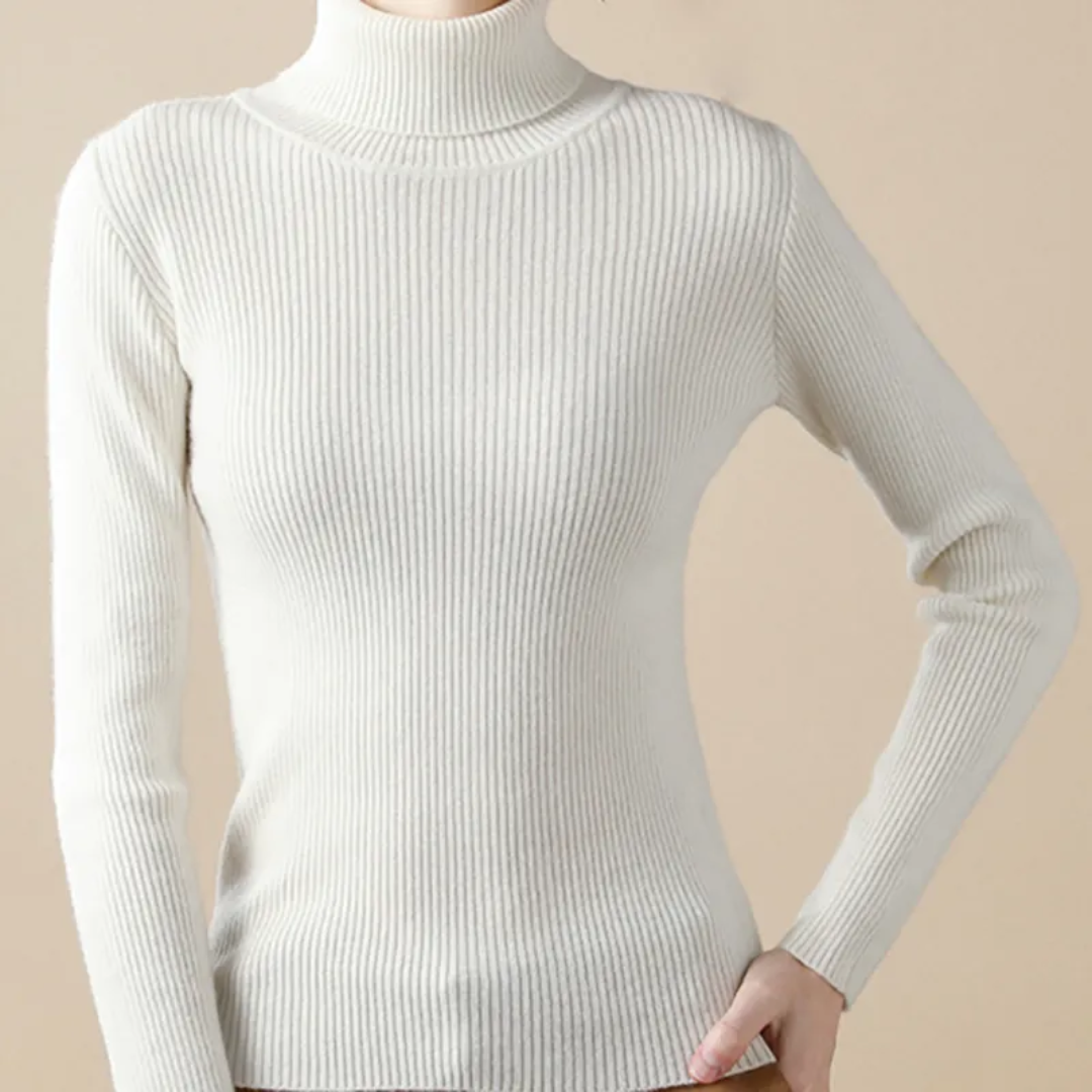 Faye | Winter-Ready Cashmere Turtleneck Sweater