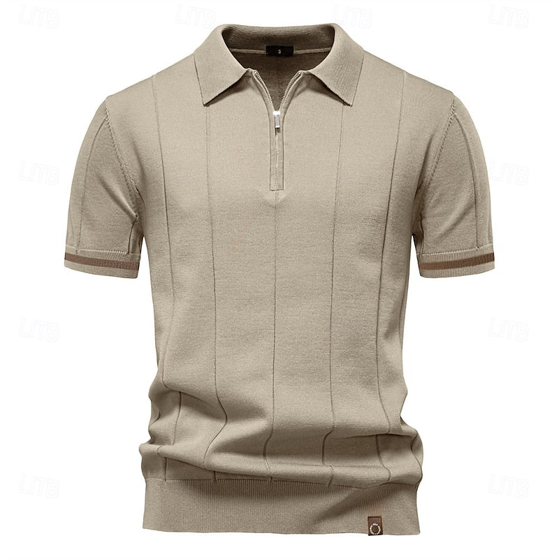 Hugo | Premium Summer Polo with Zipper