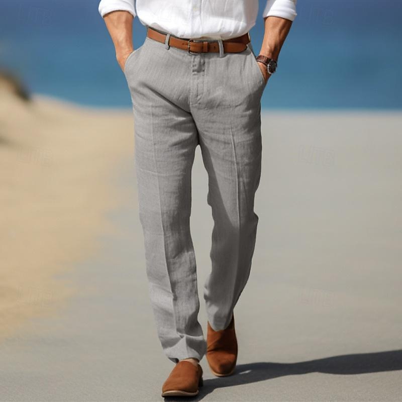 Henry - Linen Men's Trousers
