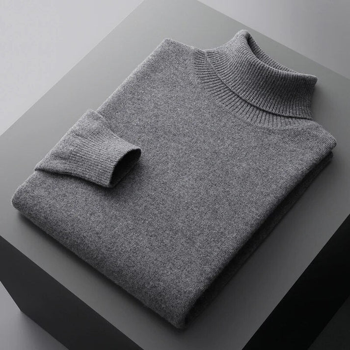 James | Men's Cashmere Turtleneck Sweater | Premium Quality