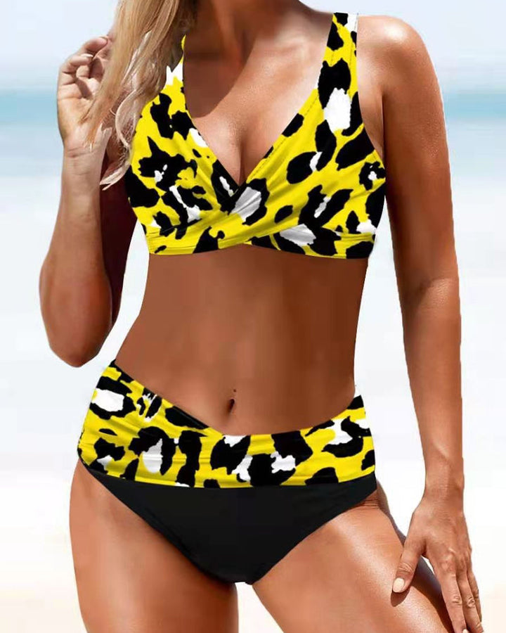 Colorful Bikini with Swimsuit Design